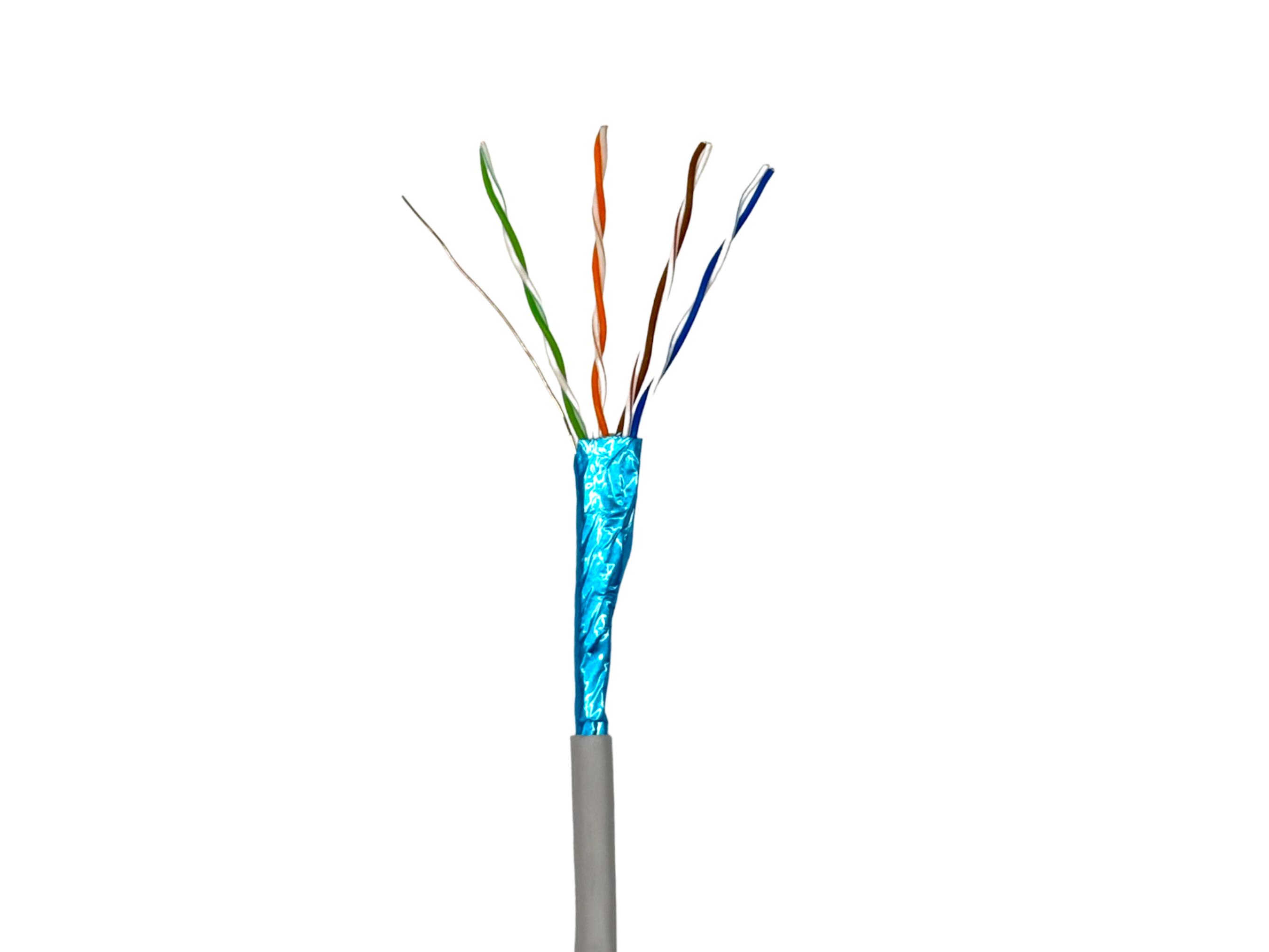 Кабель GEAR, FTP CAT.6, 24AWG, 4P*0.51, CCA, 305m (GEC-FTPC6CCA051305)